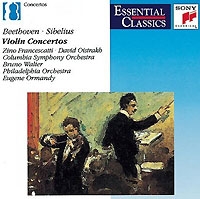 Beethoven, Sibelius Violin Concertos артикул 9747c.