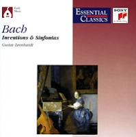 Bach Inventions & Sinfonias, BWV 772-801 Gustav Leonhardt Harpsichord артикул 9748c.